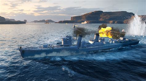 Battle On The High Seas In World Of Warships Legends Available Now On