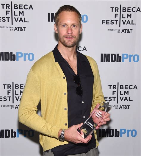 Alexander Skarsgård Receives The Imdb Starmeter Award At The Tribeca