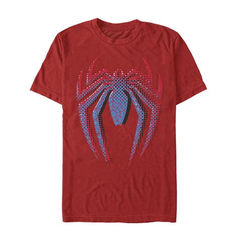 Mens Marvel Spider Man Dot Logo T Shirt Fifth Sun