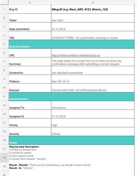 10 Bug Report Templates That Will Skyrocket Your Qa Process