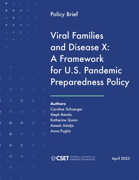 Viral Families And Disease X A Framework For Us Pandemic