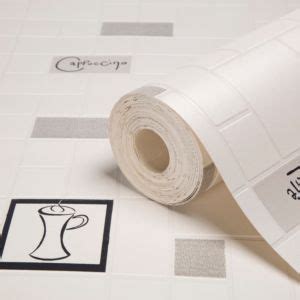 Contour CafǸ culture Grey Tile effect Wallpaper | Grey tiles, Home