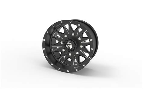 Fuel Dually Wheels Throttle Dually Front And Rear D513 3d Model 3d