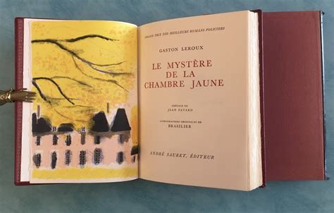 Le Mystère De La Chambre Jaune Livre - Le mystère de la chambre jaune * by LEROUX Gaston :: (1969) | OH 7e CIEL