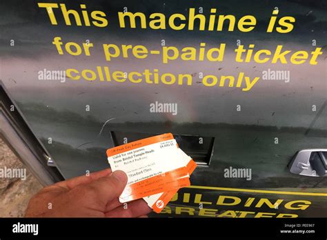 Rail Ticket Machine Hi Res Stock Photography And Images Alamy