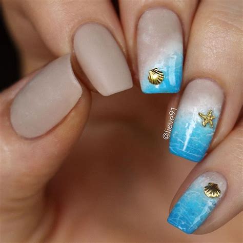 12 Beach Nail Designs To Try This Weekend