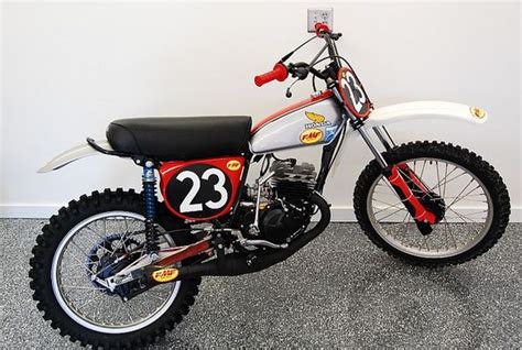 Honda dirt bike's average market price is found to be from $1,800 to $3,500. Vintage Factory - Vintage Honda Elsinore CR125 CR250 CR480 ...