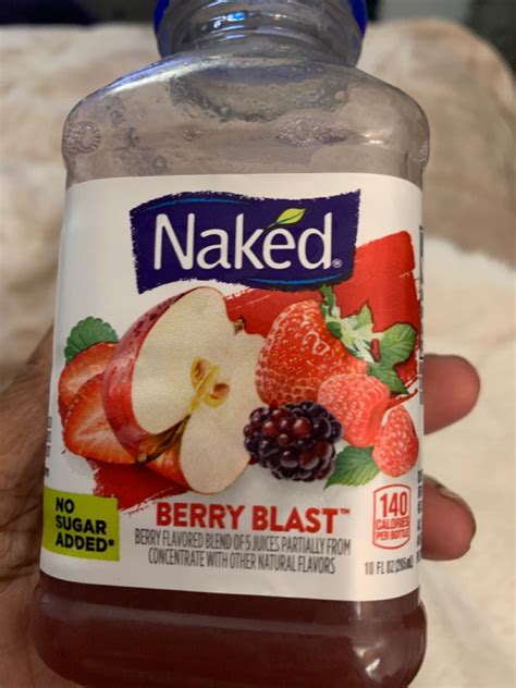 Naked Juice Berry Blast Calories Nutrition Analysis More Fooducate