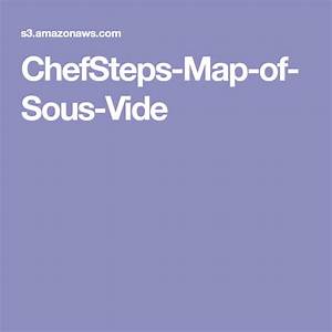Chefsteps Map Of Sous Vide Chef Steps Sous Vide Map