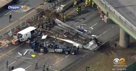Lanes Reopened On I 287 After Deadly Tractor Trailer Crash Cbs New York