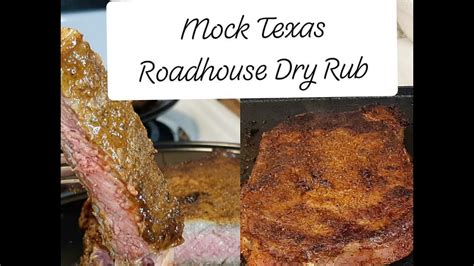 Copycat Texas Roadhouse Steak Rub Youtube