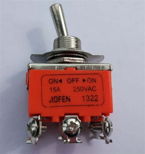 5pcs Dptt Onoffon Industrial Toggle Switches 1322 Double Pole Triple