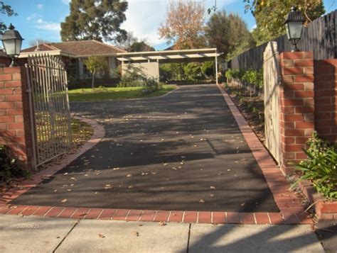 Invite guests in with the top 40 best driveway edging ideas. Feature Asphalt Driveways and Landscaping | Asphalting ...