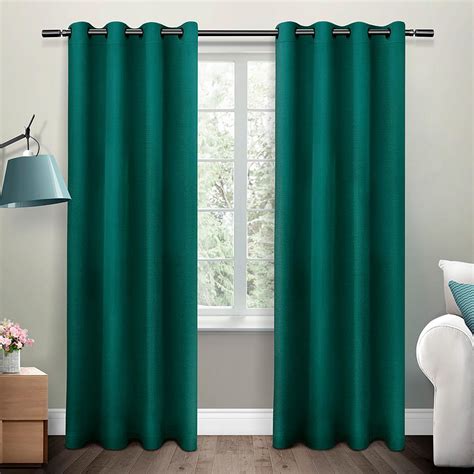 Check spelling or type a new query. Jakarta Teal Textured Basketweave Grommet Top Window ...