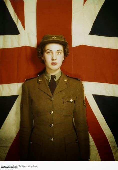 Differences in color naming between british and american english speakers. Beautiful Color Pictures of Canadian Women's Army Corps ...