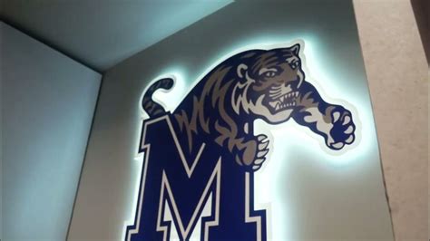 Lsi Graphics Updates To The Facilities Of Memphis Athletics Youtube