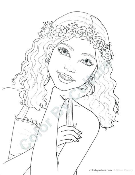 Cool Coloring Pages For Teenage Girls At Free