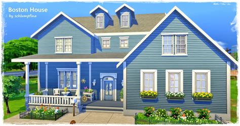 Für dieses haus werden folgende addons benötigt: Boston House by schlumpfina | Sims haus, Sims 4 häuser ...