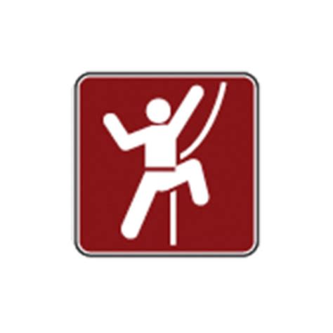 Technical Rock Climbing Sign Rs 081 Traffic Safety Supply Company