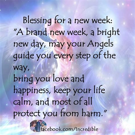 Angels For A New Week Quotes Or Sayings Pinterest Angel And New Week