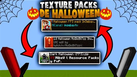 🎃los 3 Mejores Texture Packs De Halloween Para Minecraft🎃texture Pack