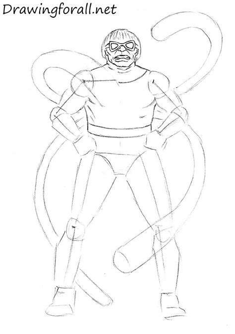 How To Draw Doctor Octopus