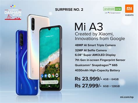 Xiaomi Mi A3 Price In Nepal Variants Where To Buy Specs And More