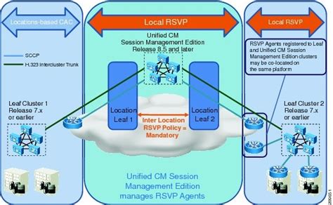 Figure 46 Unified Cm Session Management Edition Design With Leaf