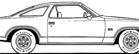 Chevrolet Chevelle Ss 1973 Chevrolet Drawings Dimensions