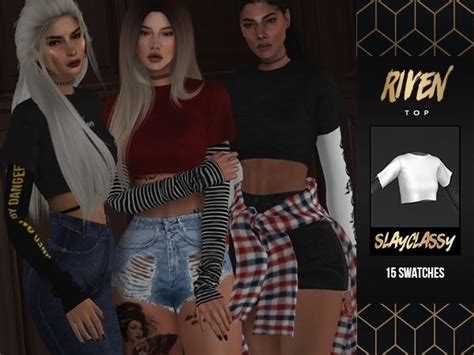 Slayclassy Riven Top The Sims 4 Download Simsdomination Sims 4