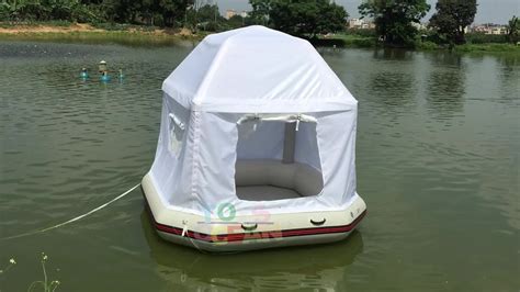Camping Outdoor Floating Inflatable Shoal Tent On Lake Buy Outdoor