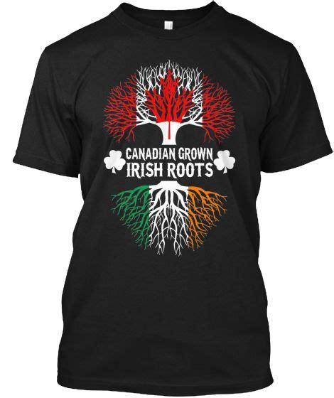 Canadian Grown Irish Roots Irish Roots Mens Tops Mens Tshirts