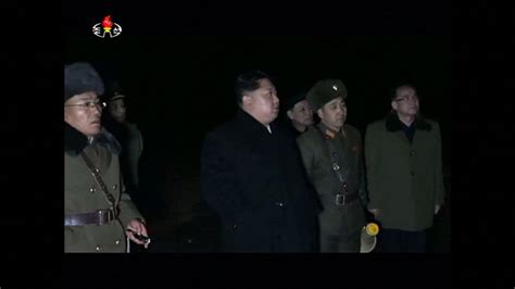 New Video Of Kim At Latest Missile Launch World News Sky News