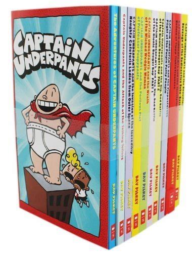 Download Captain Underpants 10 Book Set By Dav Pilkey Paperback Pdf