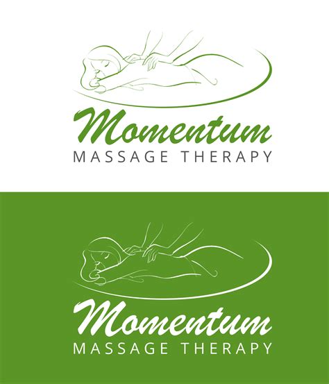 Professional Feminine Massage Logo Design For Momentum Massage Therapy By Bold Design 5152095
