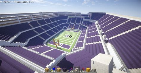 The bears and raiders will play the first nfl game in london's tottenham stadium, which opened in april and is home to the tottenham hotspur soccer team of the english premier league. Football Stadium 2.0 (Chicago Bears) Minecraft Project