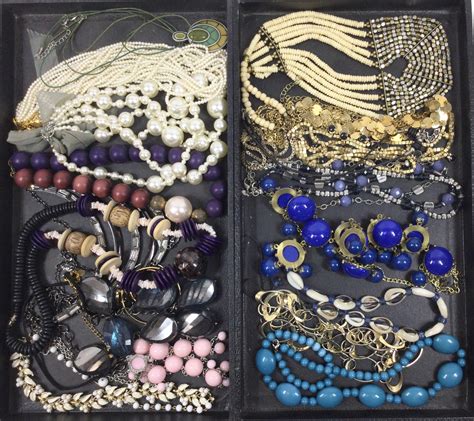 Lot Costume Jewelry Necklaces And Pendant
