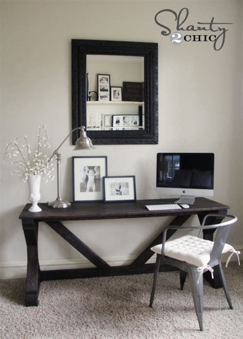 As such, it needs to fit your space and needs perfectly. desk in bedroom - Shanty 2 Chic