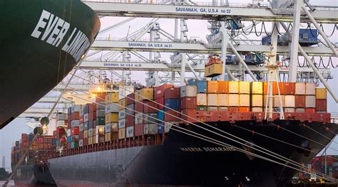 Savannah Port Sets All Time Container Record In October Transport Topics