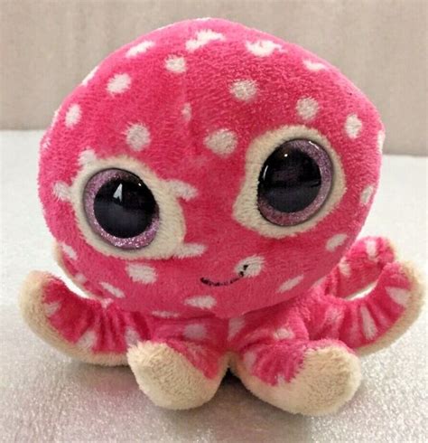 Ty OLLIE Octopus Beanie Boos Beanbag Plush EBay
