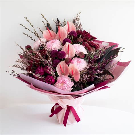 Pretty Dramatic Luxe Bouquet Code Bloom Perth Florist Fresh Flower