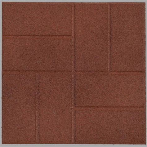 Rubberific Pavers Red Dual Sided — Material Warehouse