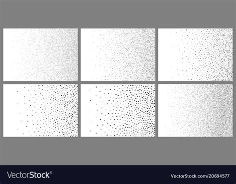 Halftone Abstract Gradient Random Dots Backgrounds