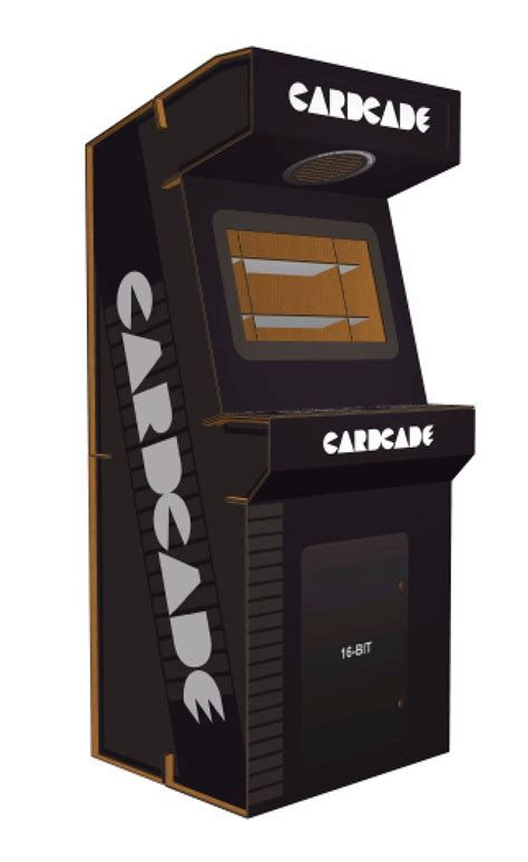 Arcade Cabinet Template Etsy