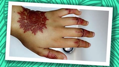 Cuidado Los Tatuajes De Henna Negra Un Riesgo Para La Salud Tatuajes De