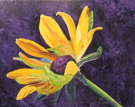 Daily Painters Of Colorado Lifes Pleasures Flower Painting By