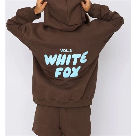 White Fox Offstage Hoodie Espresso New With Tags In 2023 White Fox