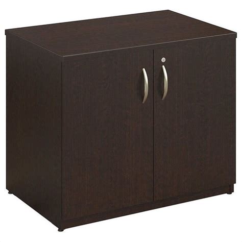 Bush Business Furniture Series C Elite 36w Storage Cabinet In Mocha