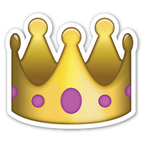 Download High Quality Emoji Transparent Crown Transparent Png Images