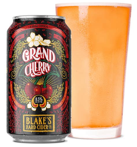 Grand Cherry Cherry With A Hint Of Orange Hard Cider Blakes Hard Cider